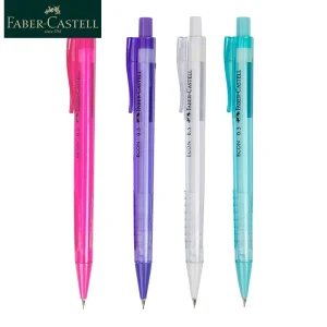 Matita meccanica Faber-Castell 0,5 mm nucleo di piombo 4 colori penna Traingle design antiscivolo per forniture per studenti di cancelleria 1