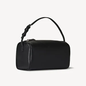 MABULA Pochette da donna in vera pelle scamosciata Portafoglio per telefono dal design semplice Borsa di lusso con manico superiore in pelle di vacchetta con tracolla 1