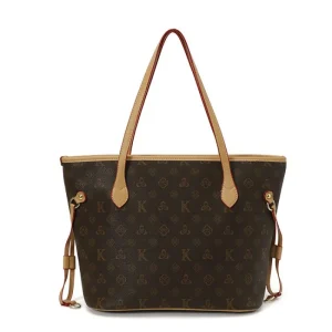 Borsa tote da donna di fascia alta realizzata in vera pelle con stile Parigi e look vintage per pendolari di fascia alta ​ 1