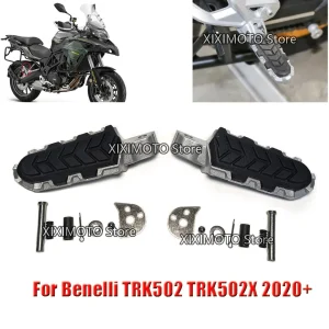 Moto Posteriore Pedane Poggiapiedi Pedali Per Benelli TRK502 TRK502C TRK502X BJ500GS-A/D 2020 1