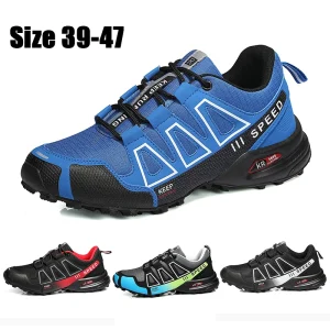 Nuovi stivali da uomo Stivali sportivi da trekking all'aperto Scarpe sportive casual leggere, comode e traspiranti da uomo Taglia 39-47 da uomo 1