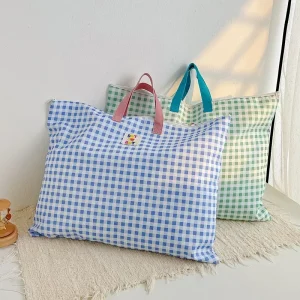 Borse portaoggetti trapuntate per bambini borse per mamma articoli per bambini borsa in tela organizzatore impermeabile borsa per maternità borsa per bagagli per bambini scuola materna 1