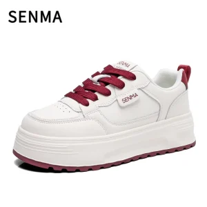 SENMA Scarpe da donna Scarpe casual da donna con suola spessa Scarpe casual con rialzo di altezza 5 cm Scarpe basse con aumento di altezza Scarpe da ginnastica per donna 1
