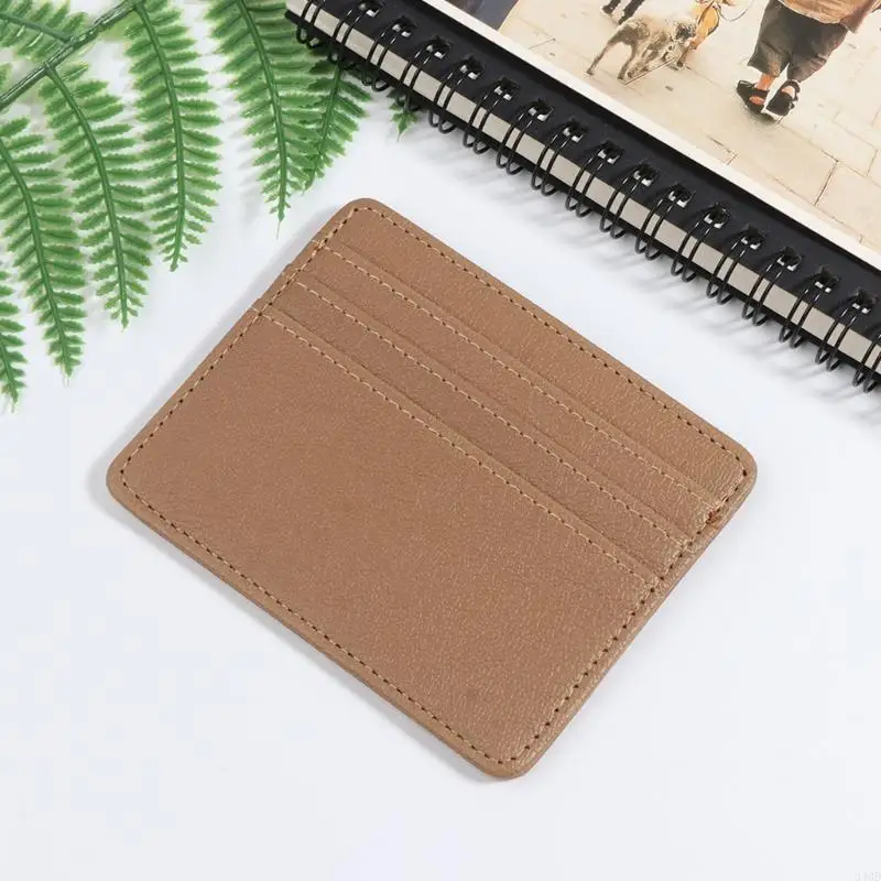 340D Titolare casuale Casual Credit Card Blocking RFID per case per uomini Women PU Leather Wallet Cards for Case Business 2
