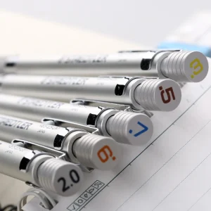 Matita meccanica automatica da disegno in grafite Staedtler 1 pc argento 925 0.3 0.5 0.7 0.9 1.3 2.0mm (925 25-3/5/7/9/1/3/20) 1