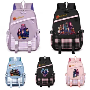 Disney discents zaini bambini ragazzi ragazze borse da scuola borsa da cartone animato studente College Bookbag zaino da scuola zaino da viaggio per donna 1