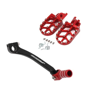 Moto CNC Pedane Poggia Pedana Pedane Shifter Leva Del Cambio Pedale Per HONDA CRF250R CRF450R CRF250X CRF450X CRF 250R 1