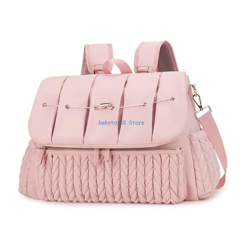 Borsetta organizzatore Y4UD da viaggio per pannolini per bambini con tasche isolate capacità 1