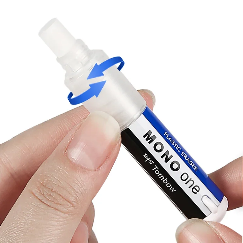 TOMBOW MONO ONE Gomma JCB-111 Studente Bambino Rossetto Gomma rotante Schizzo artistico Disegno Evidenziatore Gomma 4
