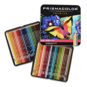 Matite colorate Prismacolor Premier, nucleo morbido, confezione da 48 1