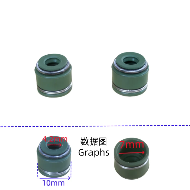 LC135 150 5YP Spark Moto Valvola di Ingresso e Scarico Guida Molla Kit Paraolio Adatto per Yamaha Jupiter MA/MX R15 V1.0 2.0 5