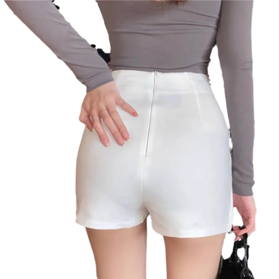 Minigonna divisa sexy da donna taglie forti Gonna corta a vita alta slim fit a vita alta Primavera Estate Nuovo stile Tessuto in poliestere Fresco.. 5