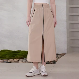 K2151W gonne per la protezione solare gonne in cotone pettinato per gonne larghe da donna da donna 1