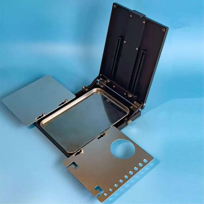 Cavalletto per scatola per pittura a olio regolabile portatile per esterni in lega di alluminio puro di fascia alta 1