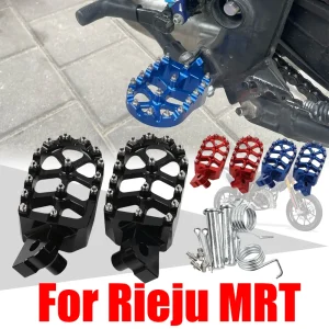 Per Rieju MRT Pro Accessori moto Poggiapiedi Pedane Poggiapiedi Pedali 1