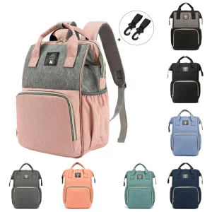 Borsa per pannolini per bambini Zaino impermeabile Moda Mummia Maternità Madre Madre Marca Mamma Zaino Fasciatoio Borse per allattamento per bambini per la mamma 1