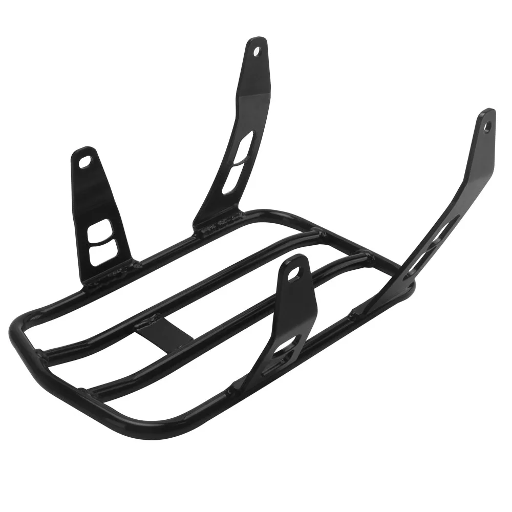 Sedile posteriore del motociclo Portapacchi Supporto in acciaio Fender Shelf Parti Accessori per Indian Scout Bobber Sixty Twenty 2018-2023 5