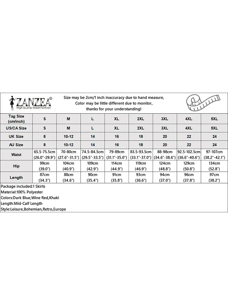 ZANZEA Gonne da donna 2025 Autunno Elegante Vita alta Ufficio Faldas Saia Pieghettato Jupes Elegante Patchwork Robe Femme Lavoro Vestito estivo 6