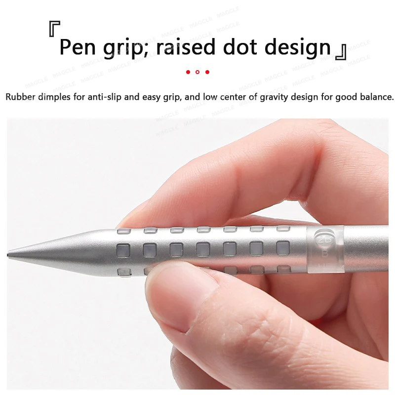 Pentel Japan Smash Matita meccanica in metallo in edizione limitata, Q1005 Anti-rottura, piombo inninterruzioni, disegno di design Schizzi lapices 4