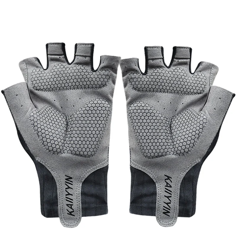 Nuovi guanti da ciclismo su strada Calzini Combinazione Mezze dita Bicicletta da uomo Sport Guanti da bici Aero Guanti Ciclismo 5