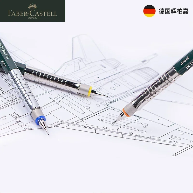 Faber Castell TK-Fine Vario Matite meccaniche 0,35/ 0,5/0,7 /1,0 mm Design Art Painting Disegno professionale Matita grafica 4