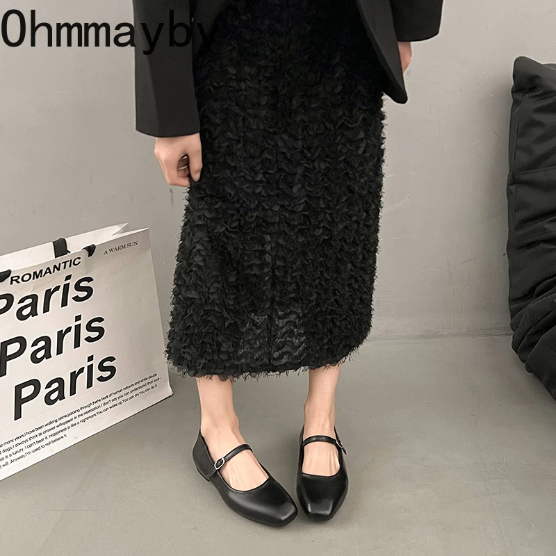 Mocassini da donna con stampa leopardata Scarpe basse alla moda 2025 Scarpe da donna eleganti con suola morbida Mary Jane primaverili 5