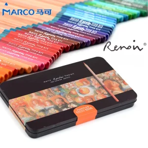 Marco Renoir matite colorate ad olio disegno schizzi matita 120 colore pittura artistica matita materiale scolastico 3100 1