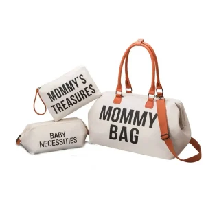 Borsa per mamma Borsa ospedaliera per lavoro e consegna Borsa per pannolini grande per mamma Borsa da viaggio impermeabile per bambini con tasche e cinghie 1
