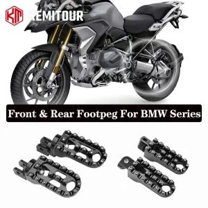 Per BMW F750GS F850GS F900GS R1200GS R1250GS R1300GS Serie Pedane In Alluminio Anteriore Posteriore Poggiapiedi Moto Pedali Accessori 1