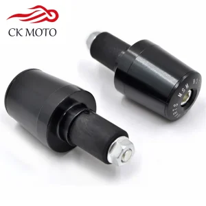 Universale 7/8 "CNC Moto Manubrio Grip Estremità Motocross Maniglia Spina Pesi Anti Vibrazione Slider Spina Per Opzioni 1