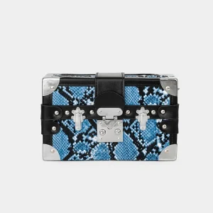 2025 Borsa a tracolla modello serpente di nuova moda Ins Borsa a tracolla retrò Borsa di design di lusso Borse per bambini per la mamma 1