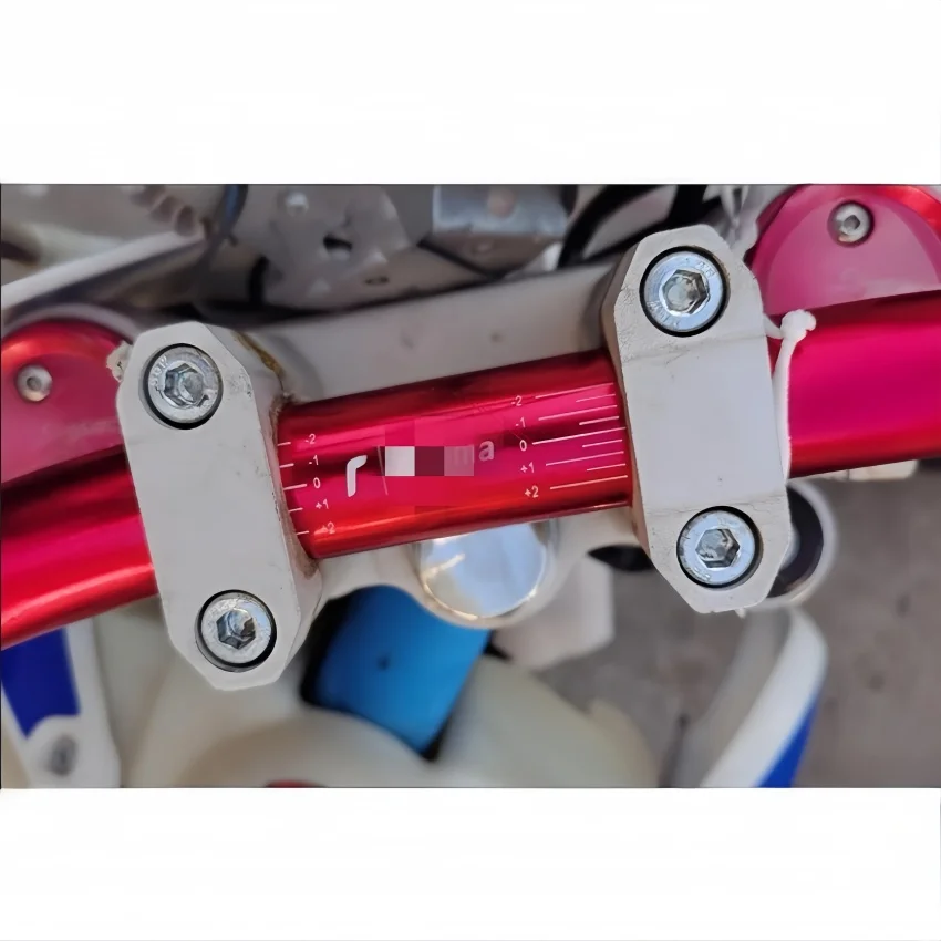 Modifica universale del manubrio del motociclo in lega di alluminio CNC antiruggine per Kawasaki Z125 Z650 Z900 Benelli Yamaha Duc, 22mm,7/8 5