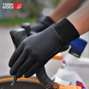 ThinkRider -5 ° Guanti invernali caldi con dita intere impermeabili ciclismo sport all'aria aperta corsa moto sci touch screen guanti in pile 1