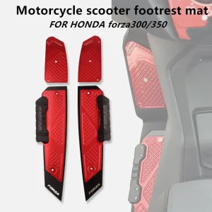 Pedane moto accessori poggiapiedi scooter tappetino per HONDA forza300 forza350 2018-2023 1
