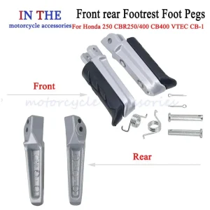 Moto Pedale Anteriore Poggiapiedi Pioli Pedane Per Honda CB500X CB500F CBR500R NC700 NC750 2012-2017 Accessori 1