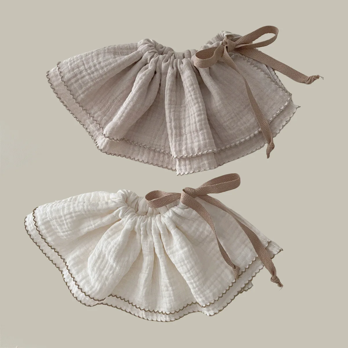 Asciugamano con rondine in garza di puro cotone per bambini Stile nordico autunnale e invernale con sciarpa inglese per neonato più grande e ispessita Versio coreano 3