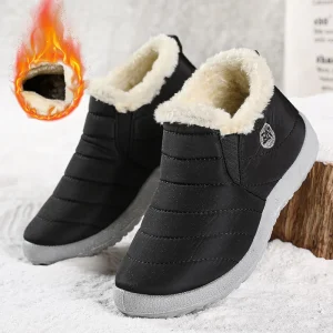 Stivali da neve caldi da uomo Stivali invernali da uomo comodi Scarpe leggere Uomo Caviglia unisex Mantieni calde Scarpe da lavoro impermeabili Calzature 1