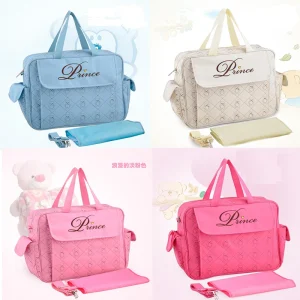 Borsa per pannolini per maternità borsa per mummia borsa per grandi capacità mamma Baby borsa per pannolini da viaggio impermeabile multifunzione per la cura del bambino 1