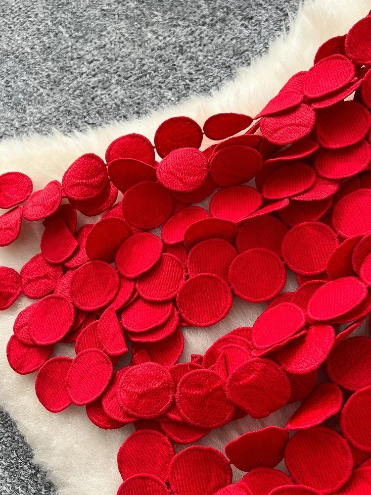 Gonna a tubino da donna scava fuori nappa a pois autunno nuova vita alta dimagrante media lunghezza dritto partito sexy gonne femminili SK008 3