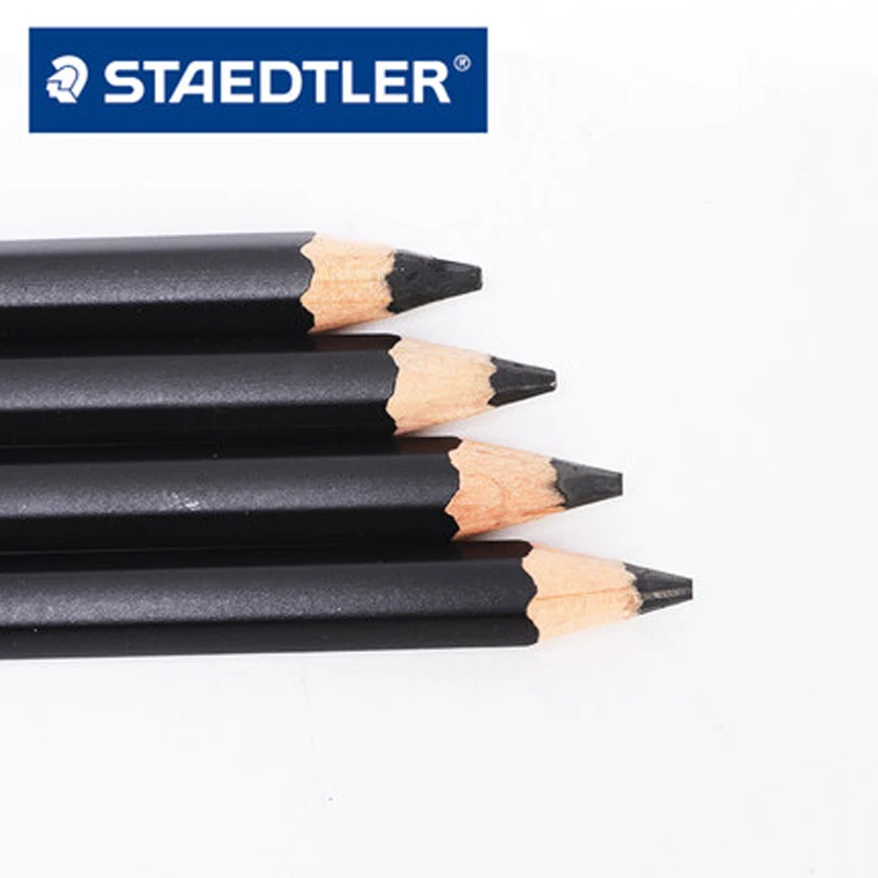 12 pcs Staedtler 100B matita matite da disegno professionali matite per schizzi per studenti matita a carbone forniture per ufficio di cancelleria per la scuola 4