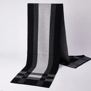 Moda Adulti Coperta Sciarpa morbida Cashmere Sciarpa di lana da uomo Autunno Inverno Sciarpa a quadri Calda cashmere 8J1 1