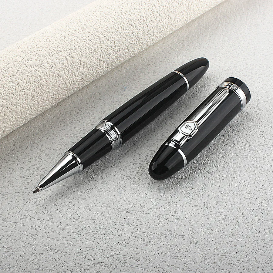 Marchio di alta qualità JINHAO X159 Penna roller dorata Regalo in metallo Penna a inchiostro per firma calligrafia classica PK Jinhao 450 5