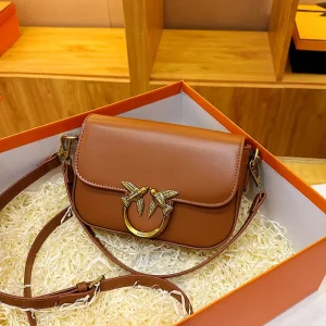 Borsa quadrata piccola a forma di mini scatola per donna Borsa a tracolla compatta tinta unita con tracolla Borsa dal design geometrico carino 1