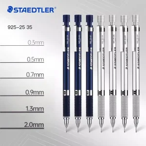 1 pz tedesco STAEDTLER metallo matita meccanica 925 25/35 disegno attività matita 0.5/0.7/2.0mm scuola accessori cancelleria 1