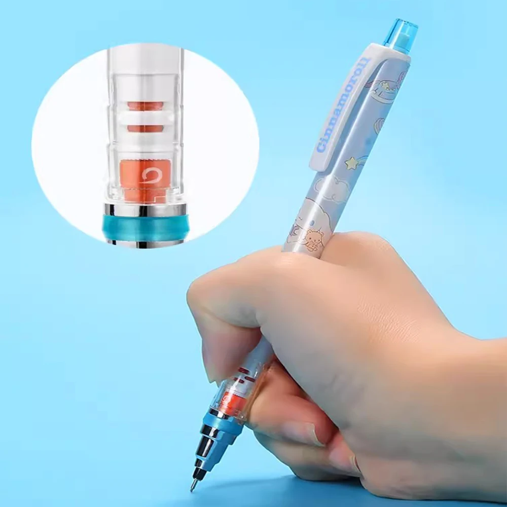 Japan UNI Kuru Toga matita meccanica-rotazione automatica limitata nucleo Non-stop 2 volte velocità penna automatica cancelleria 0.5mm 3