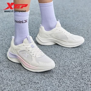 XTEP Scarpe da corsa per donna 2025 Estate Nuove scarpe sportive professionali da allenamento elastiche comode e resistenti all'usura 875218110067 1