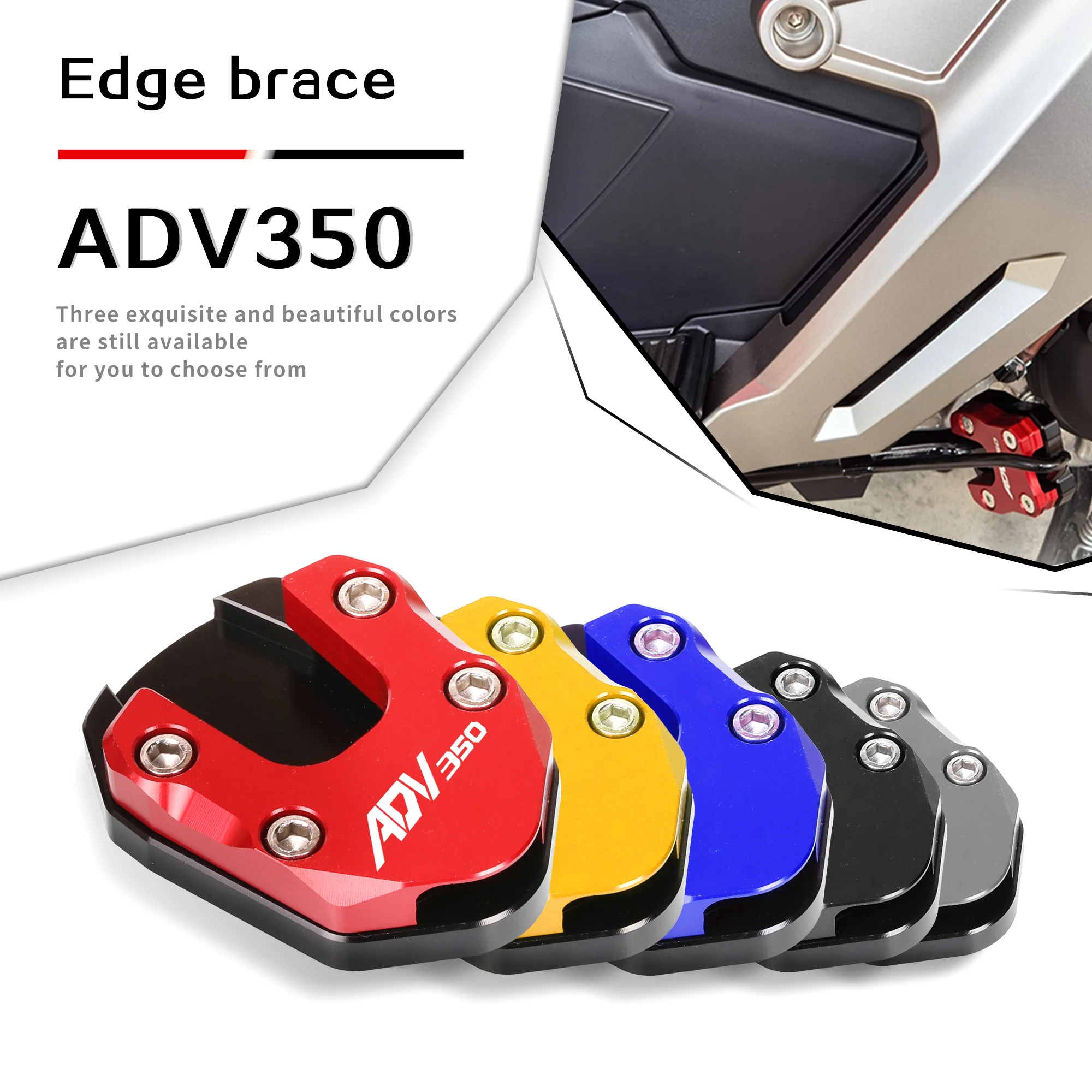 Per Honda ADV350 moto VAROI ADV 350 nuovi accessori cavalletto laterale ingrandisci piastra cavalletto Extensi 1