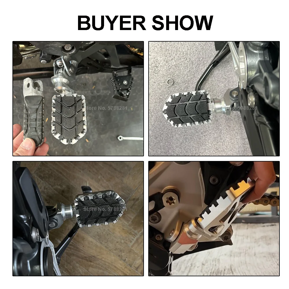 Per BMW F800 ST/GT/R/S R1200 R1250 R/RS K1200S/R/Sport K1300 R/S F900R/XR S1000XR R nine T pedane per moto 6