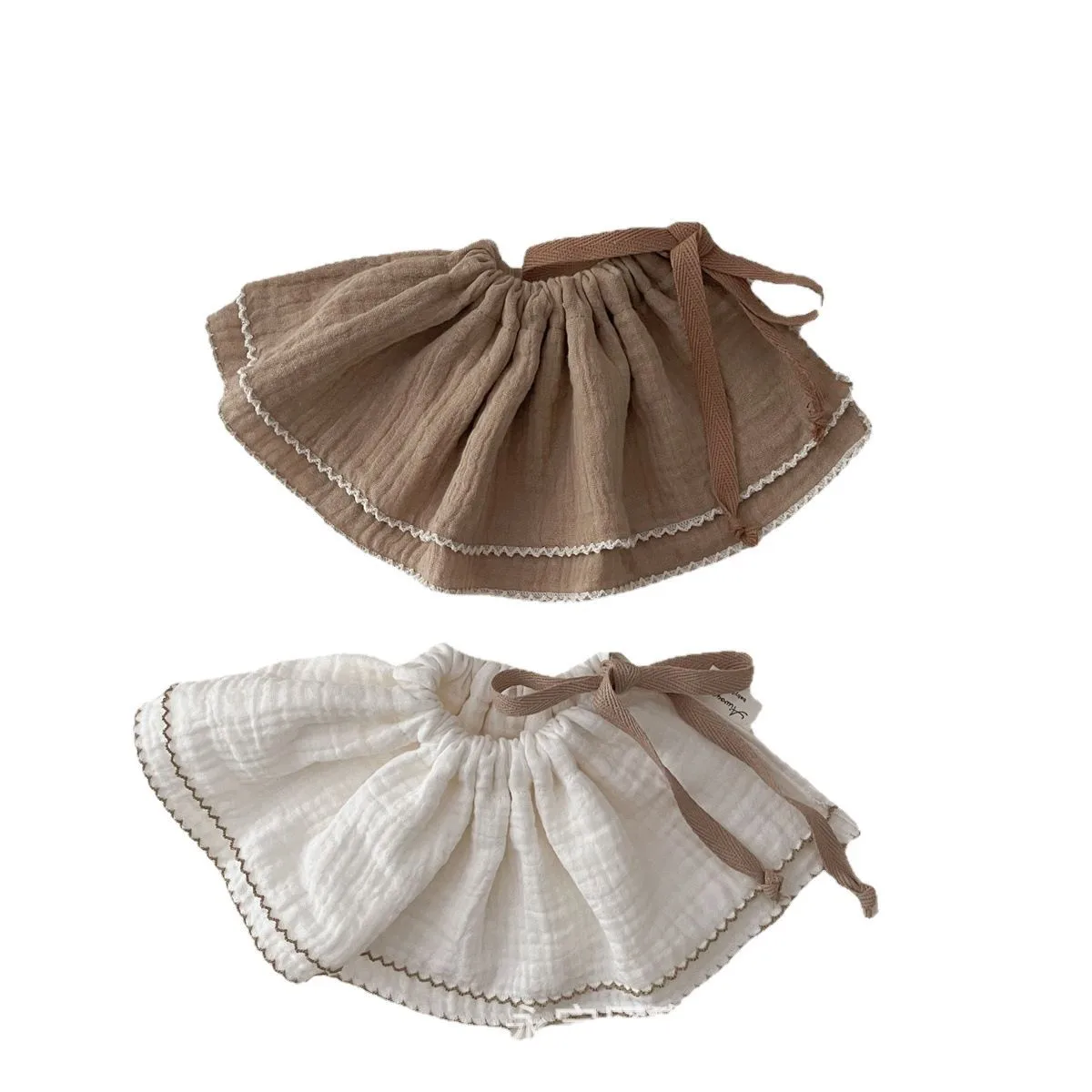 Asciugamano con rondine in garza di puro cotone per bambini Stile nordico autunnale e invernale con sciarpa inglese per neonato più grande e ispessita Versio coreano 2