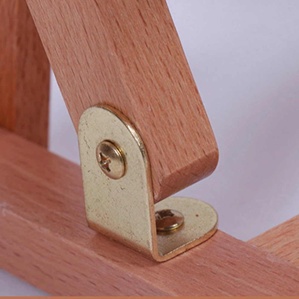 Supporto per pittura da tavolo Cornice per esposizione da studio Cavalletto da tavolo portatile per artisti principianti adulti 5